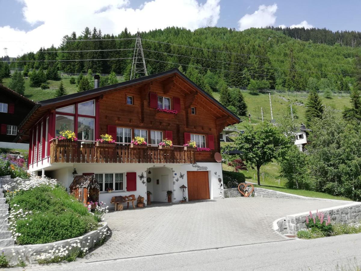 Ferienwohnung Casa Ursina Sedrun Dış mekan fotoğraf